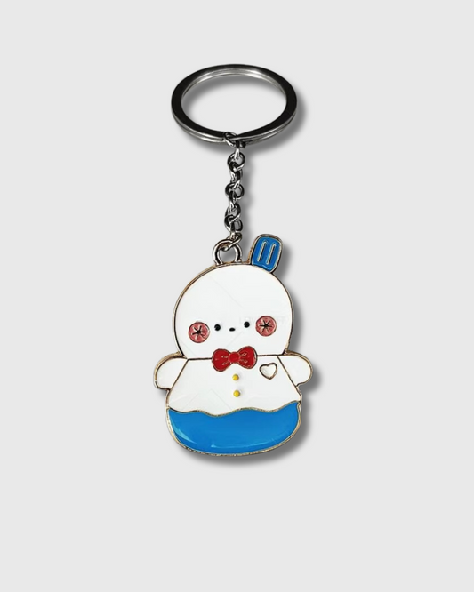 Happy Snowman Keychain